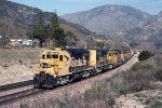 Santa Fe helping UP descending Cajon Pass